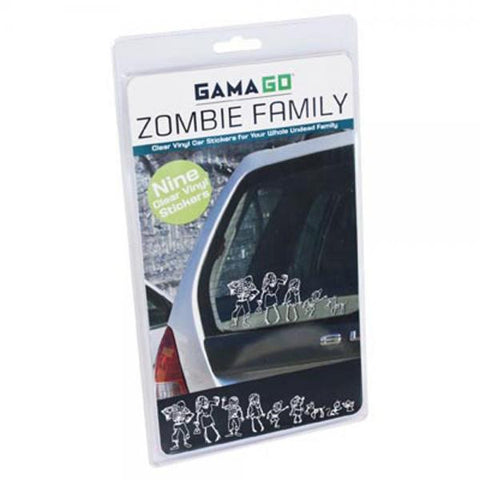 Zombie Family Stickers