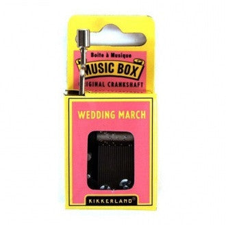 Wedding March Crank Music Box