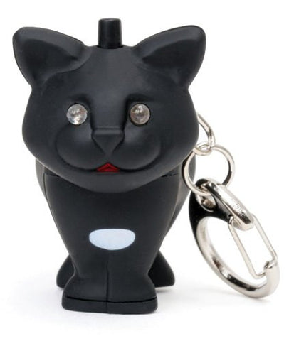 LED Cat Keychain