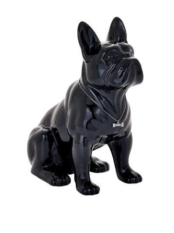 French Bulldog Black Statue