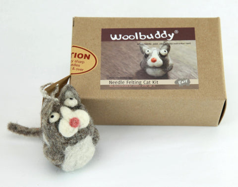 Needle Felting Cat Kit