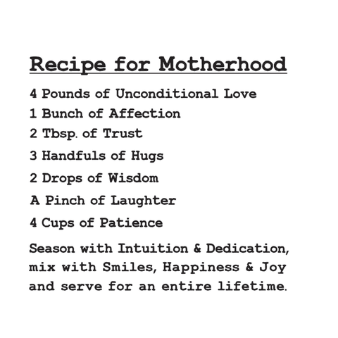 Recipe For Motherhood