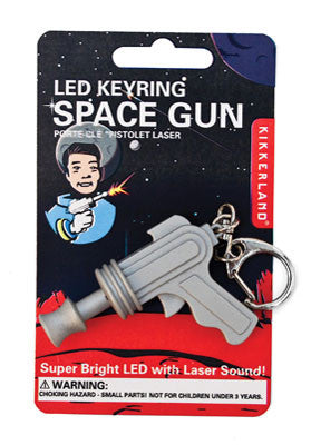 LED Space Gun Keychain