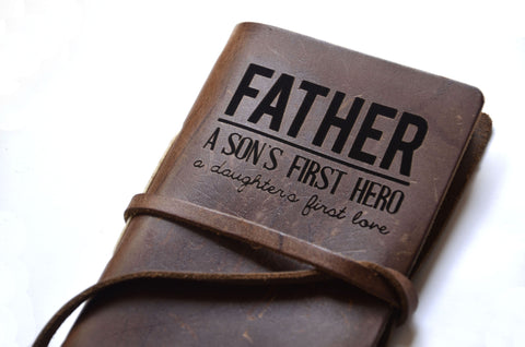 Father's Day Laser Engraved Journal