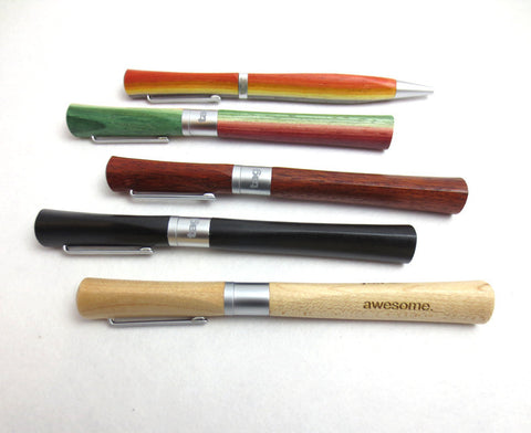Laser Engraved Wooden Pens