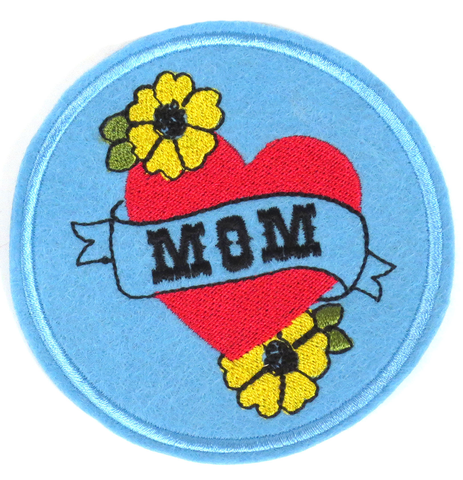 Mom Tattoo - Iron On Patches from Make