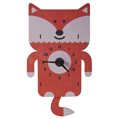 Pendulum Clock Fox