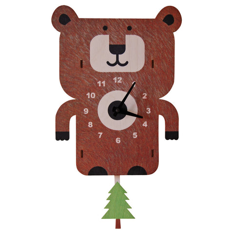 Pendulum Clock Bear