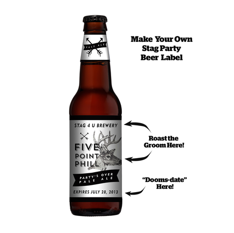 Make this Beer Label Your Own! Personalize the design for digital t-shirt printing.