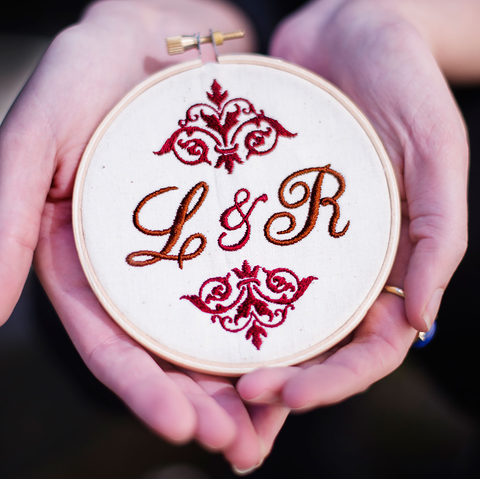 Embroidered Ornaments