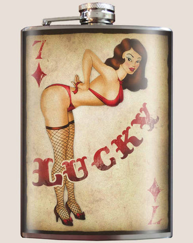 Lucky 7 Flask