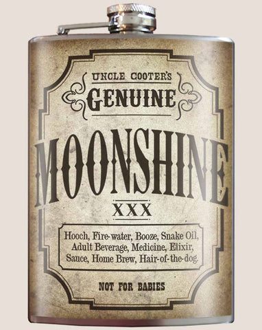 Genuine Moonshine Flask