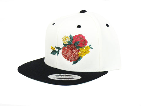 Vintage Floral Snap Back