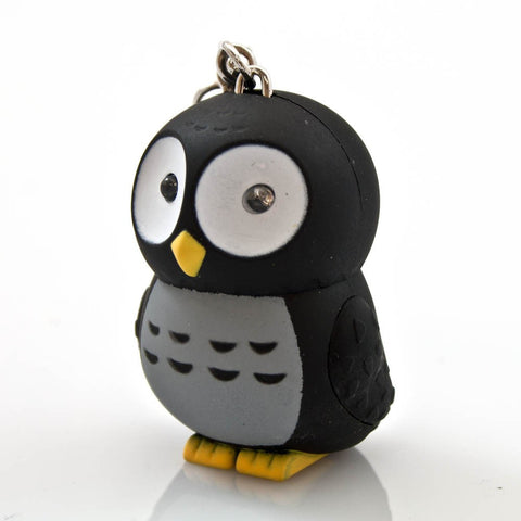 LED Owl Keychain