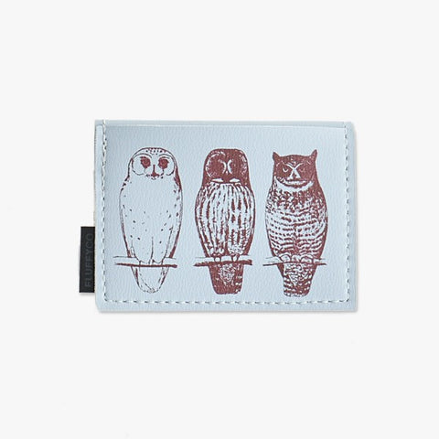 Owl Lineup Mini Wallet