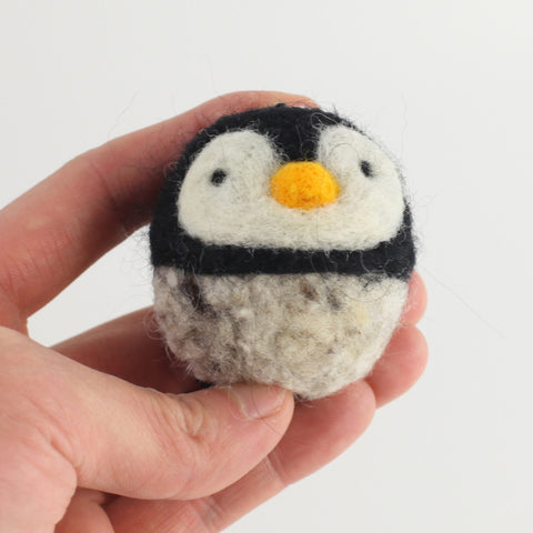 Needle Felting Penguin Kit