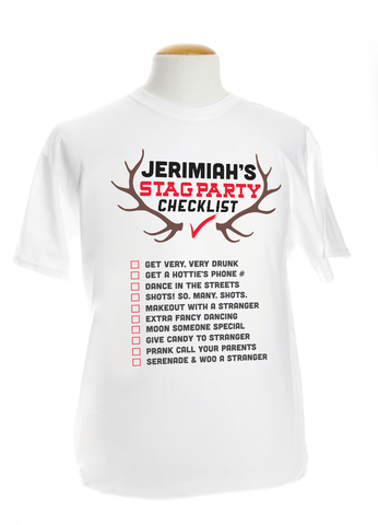Stag Party Checklist